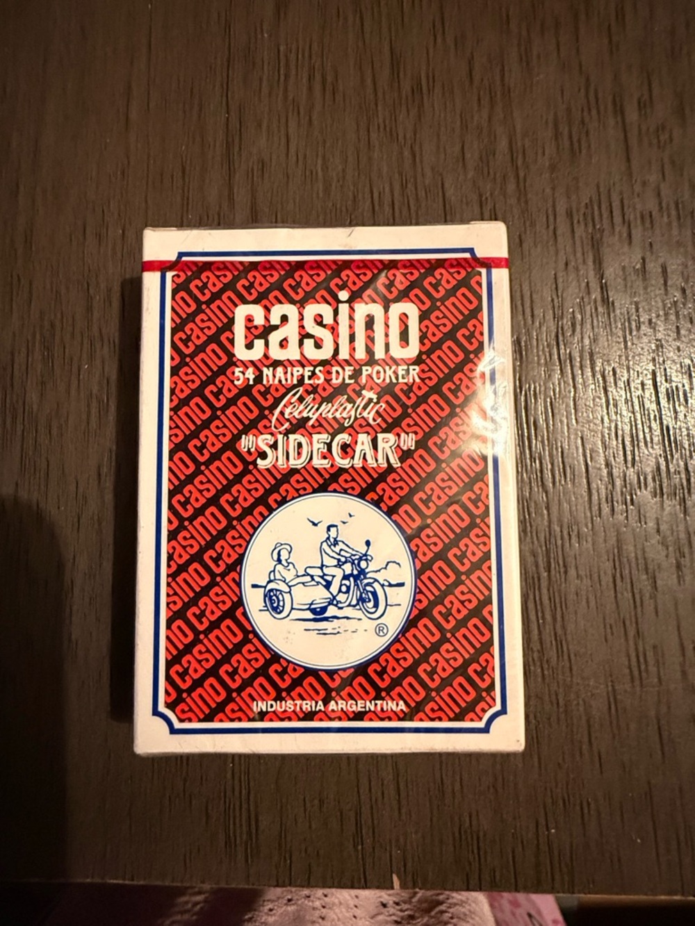 Casio Casino Sidecar Poker Deck - Red, White & Blue